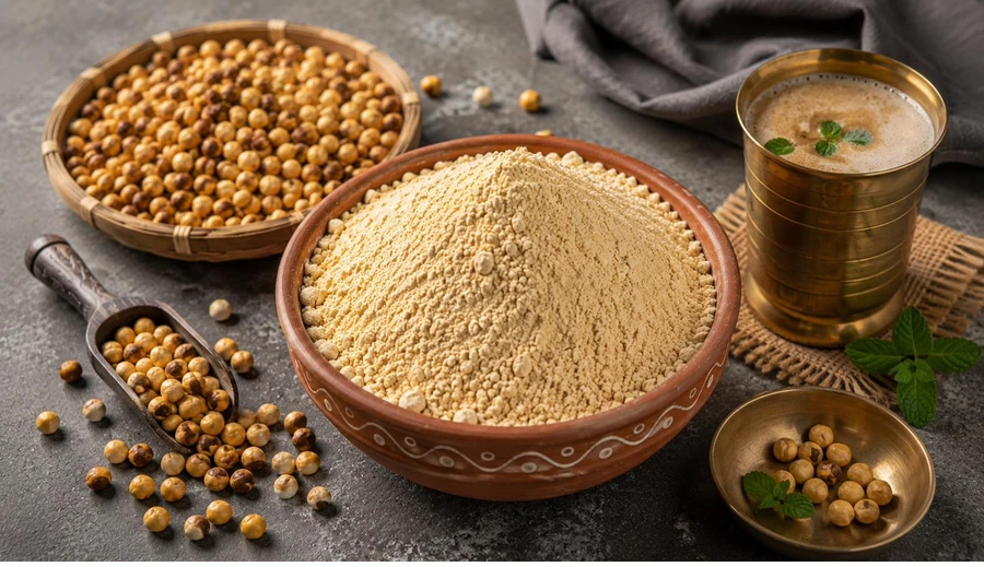 Sattu (Roasted Gram Flour)