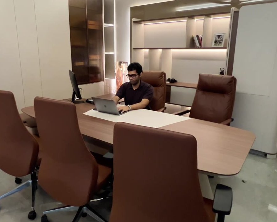 Dhruv Tulsiani in our Surat office